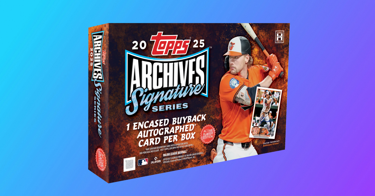 2025 Topps Archives Signature Active Player Baseball