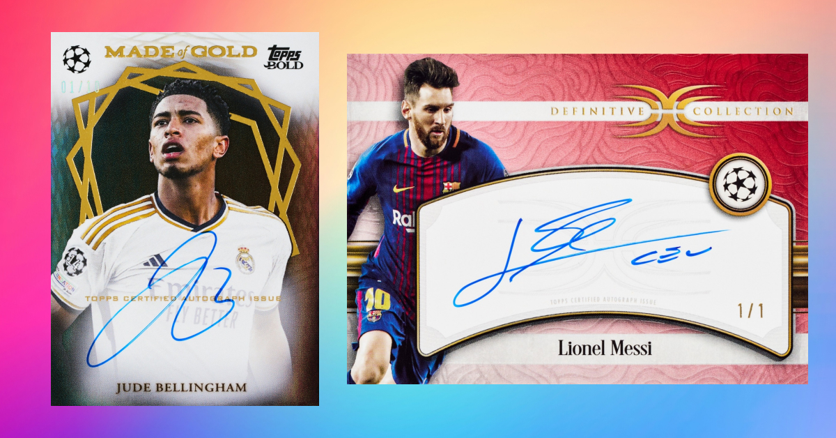 2024-25 Topps Definitive Collection UEFA Club Competitions