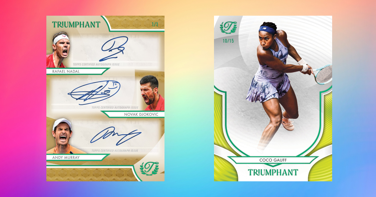 2025 Topps Triumphant Tennis